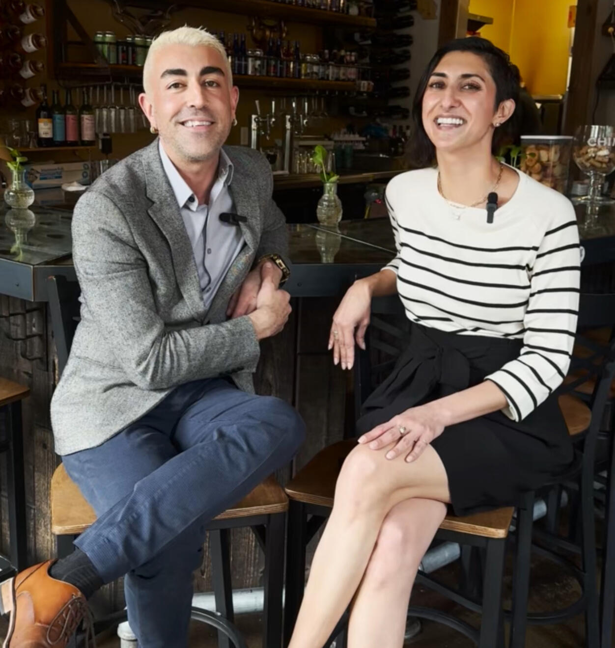 Demetri Gregorakis and Sara Arbabian, Co-Founders of the Shuck Off